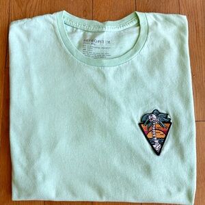 Retrofit Light Green Tee